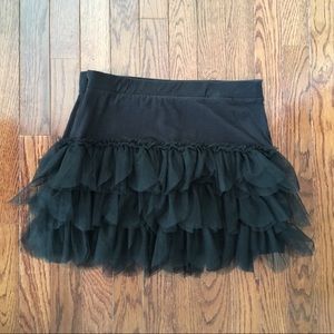 Black Justice Skort with Layers of…